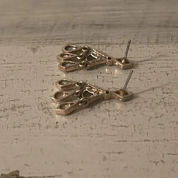 Vintage Silver Marcasite Judith Jack Earrings.